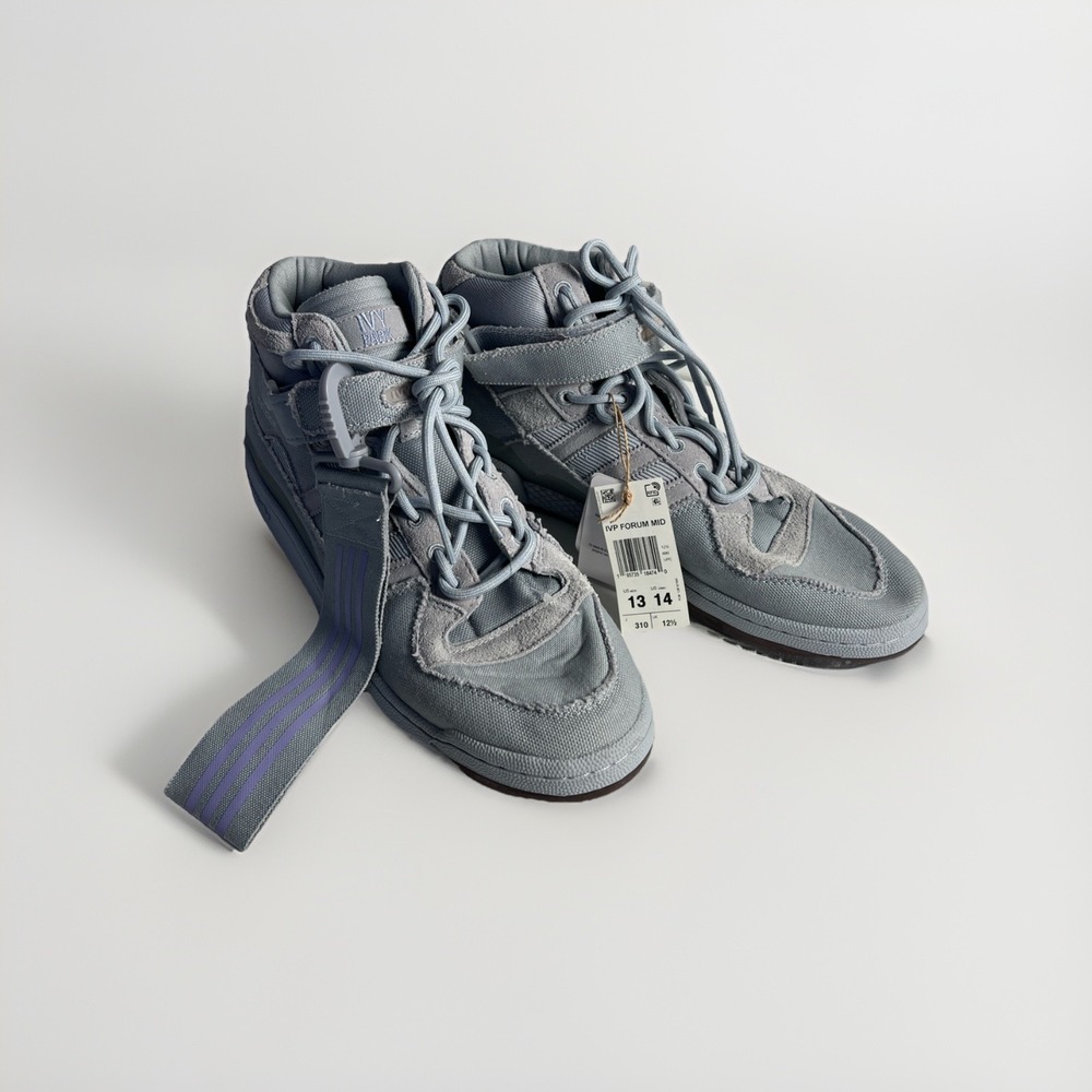 Adidas Ivy Park IVY Park Forum Mid‎ Rodeo Halo Silver Mens Sz 13 Sneakers GX1358